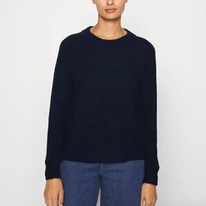 Selected Femme NWT LULU O-NECK NOOS - Jumper Sapphire melange Navy XL